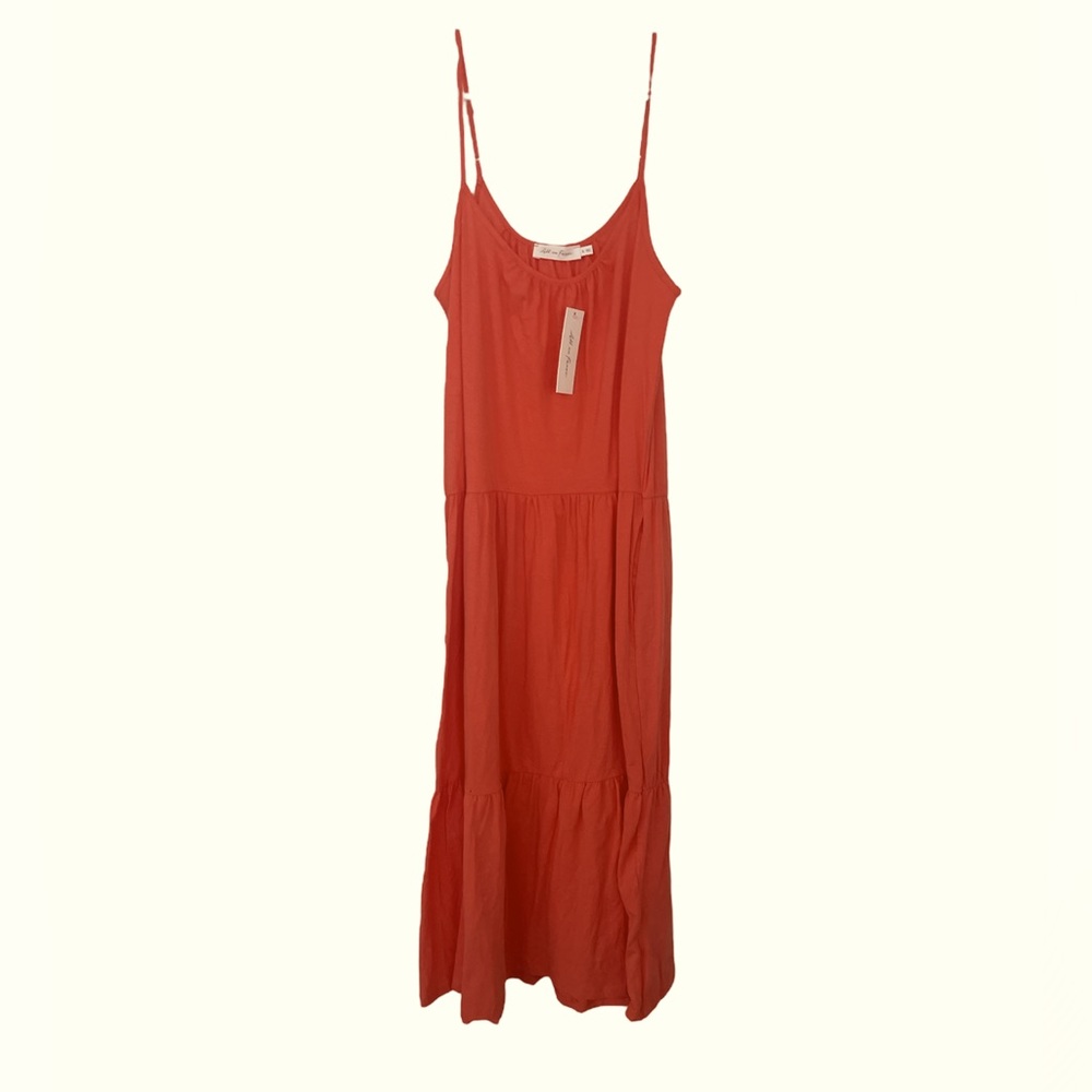 All in Favor spaghetti strap maxi sun dress size Small